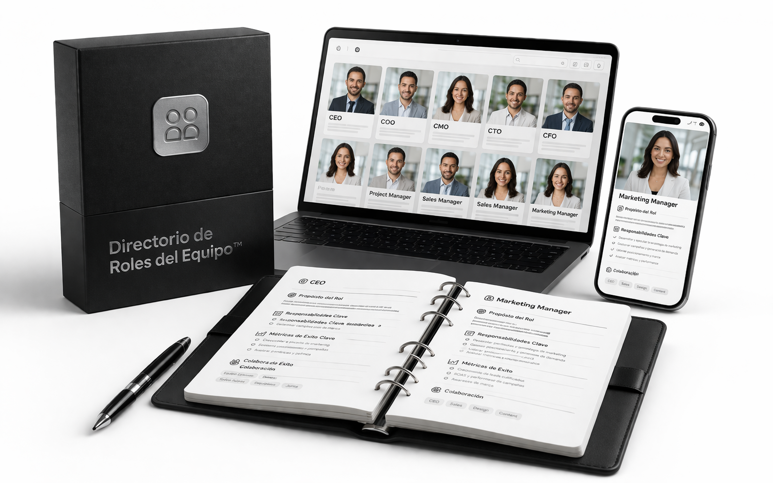 Mockup Directorio de Roles